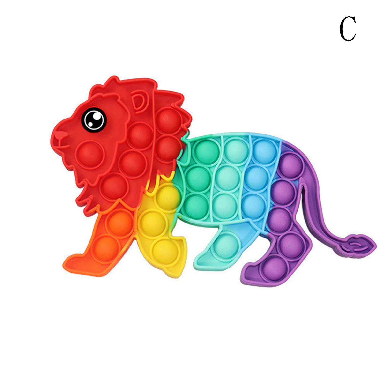 

Fidget Toys Pack Kawaii Animal Push Bubble Toy Autism Special Needs Stress Relief Silicone Cartoon Lovely Squeeze Toys Поп Ит