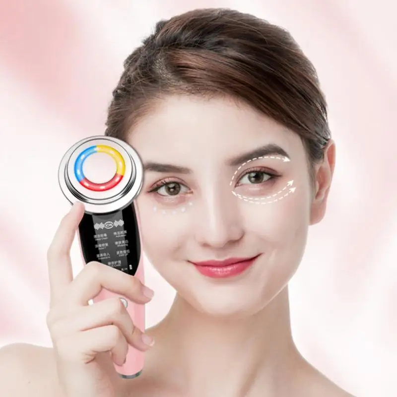 

Face Massager Vibration Wrinkle Removal Nourish Anti-aging LED Micro-current Skin Rejuvenation Apparatus Skin Care Beauty Device