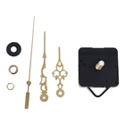 Бесшумный кварцевый механизм для настенных часов с 3 рукоятками разных размеров, набор для самостоятельного ремонта