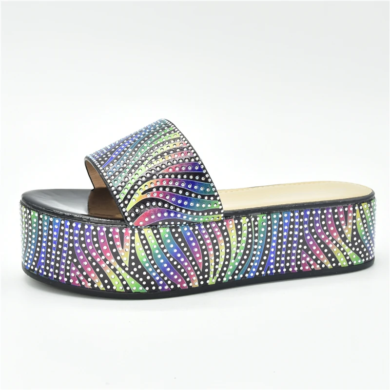 Новейший дизайн африканские женские свадебные туфли Роскошные для женщин 2021