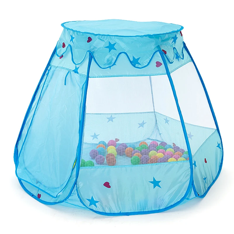 Детская палатка детская складная для бассейна с океанскими шариками летняя