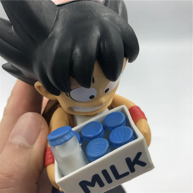 Dragon Ball Z Kid Goku детство по доставке молока. ПВХ экшн-фигурка Драконий жемчуг зет Мастер Роши обучение Гоку Вегета Коллекция Модель 16