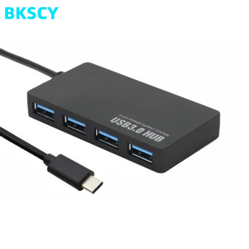 Bkscy USB C Hub To 4-Port 3.0 Type-c Adapter Usb-c Splitter Power for MacBook Laptop Accessories Type | Компьютеры и офис