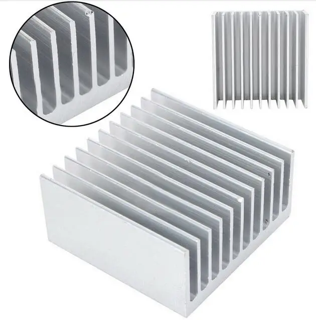 

Accessories Heat Sink Aluminum Cooling For CPU IC LED Heat Heatsink Set