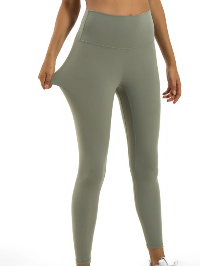 Женские Штаны Для Йоги для фитнеса леггинсы с высокой талией спортивные Леггинсы