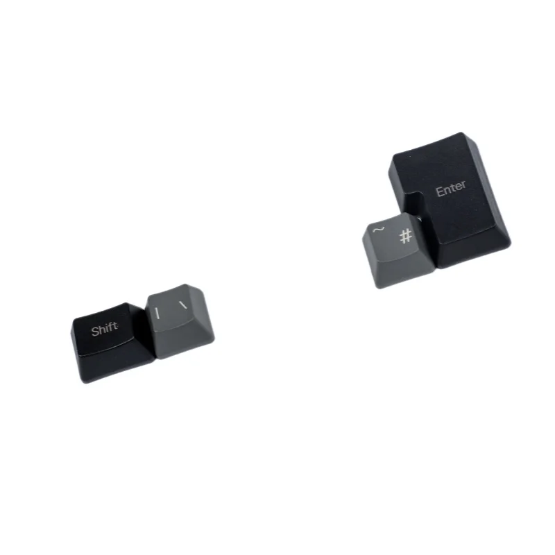 YMDK Dolch толстые PBT ANSI ISO Keyset OEM профиль колпачки для MX механическая клавиатура - Цвет: 4 Top print ISO