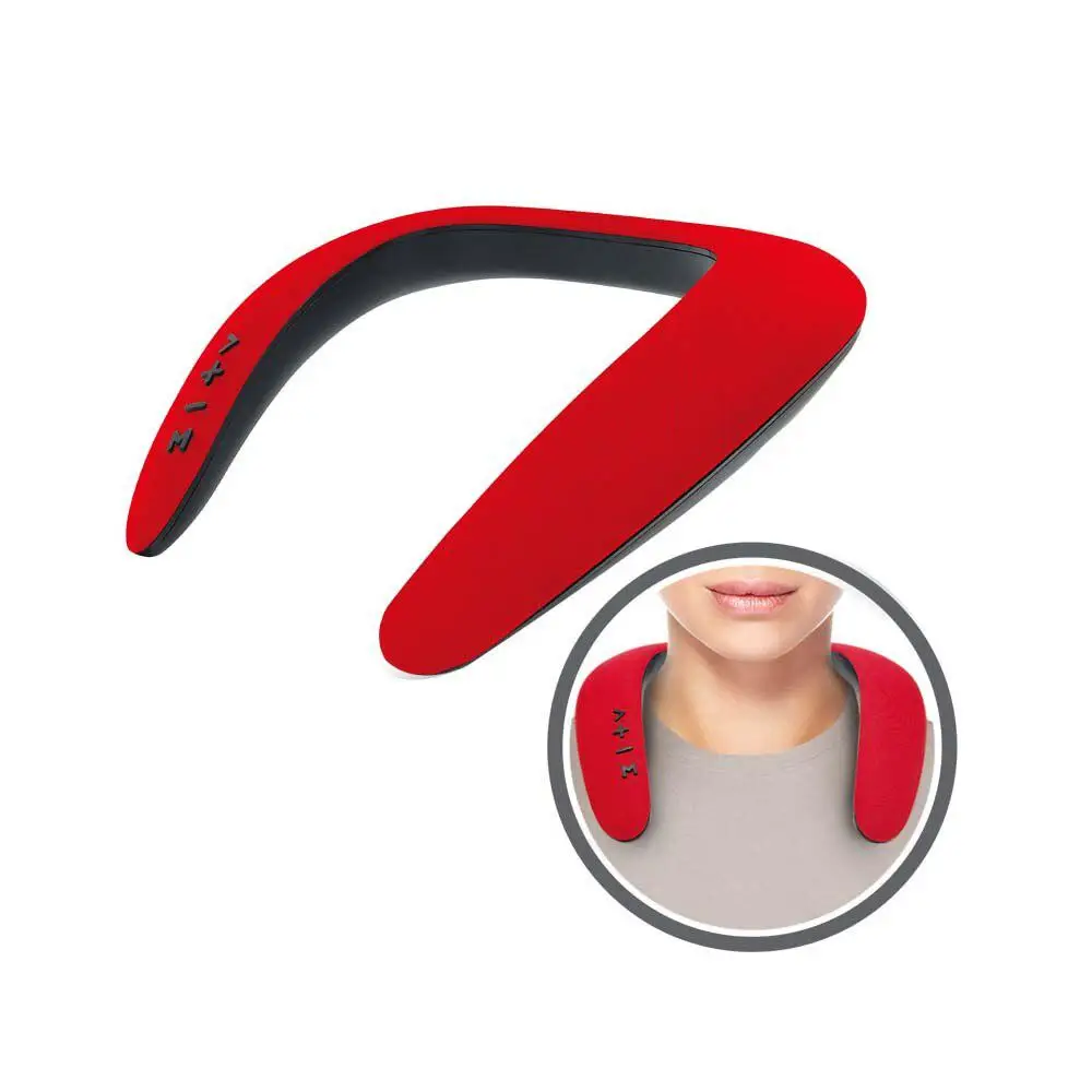 EastVita Bluetooth Speaker 5D Stereo Wireless Music Player Wearable Neck Ring Built-in 1200mAh Microphone Call Function r35 | Электроника