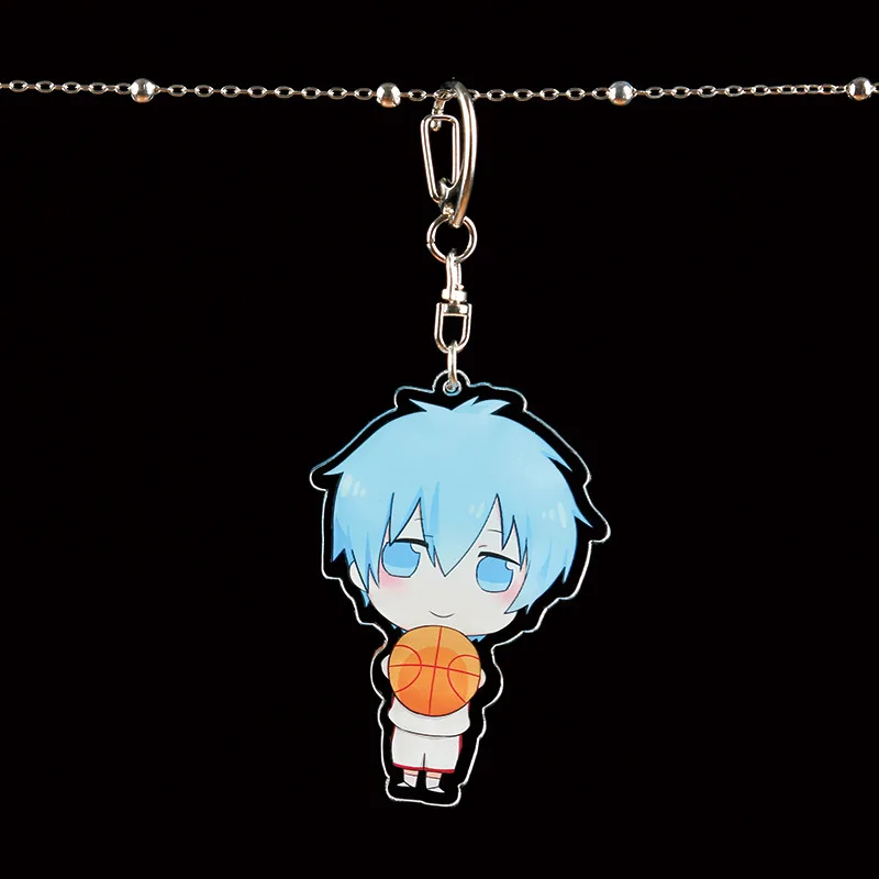 1 шт. брелки для ключей Аниме Kuroko без корзины Tetsuya Kagami Taiga Hyuga atсуи Aomine Kise