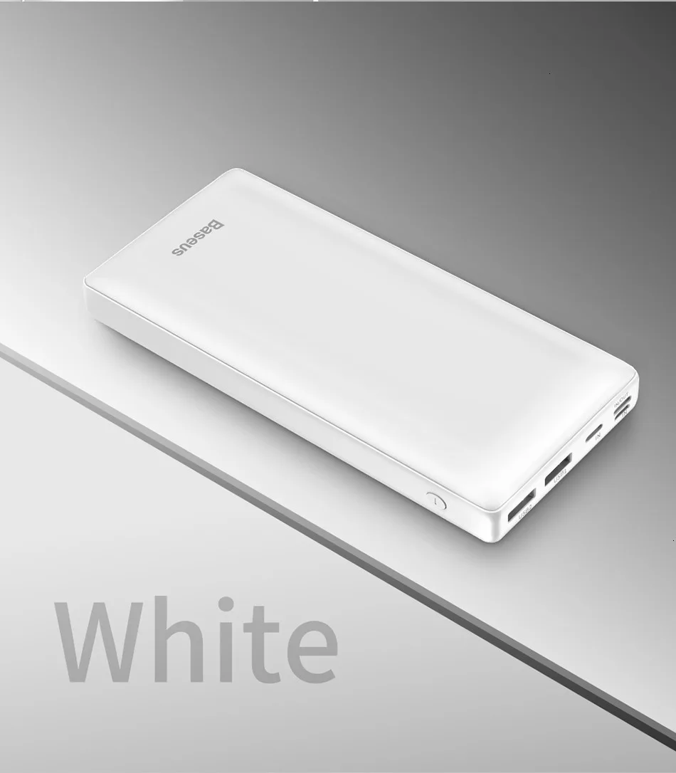 Baseus, 30000 мА/ч, внешний аккумулятор для samsung S10, S9, Xiaomi Mi, 9, 30000 мА/ч, внешний аккумулятор USB C, портативное зарядное устройство, повербанк