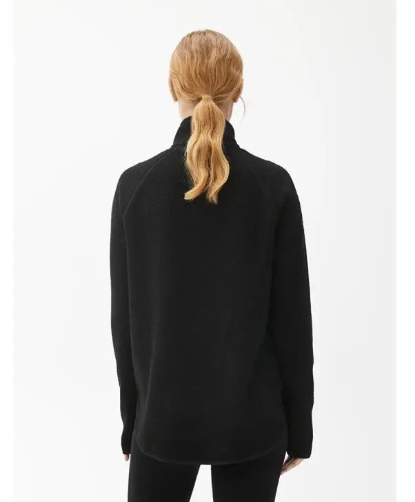 

Lamb Wool Women's Autumn and Winter Zipper High Neck Fleece Jacket with Inner Base