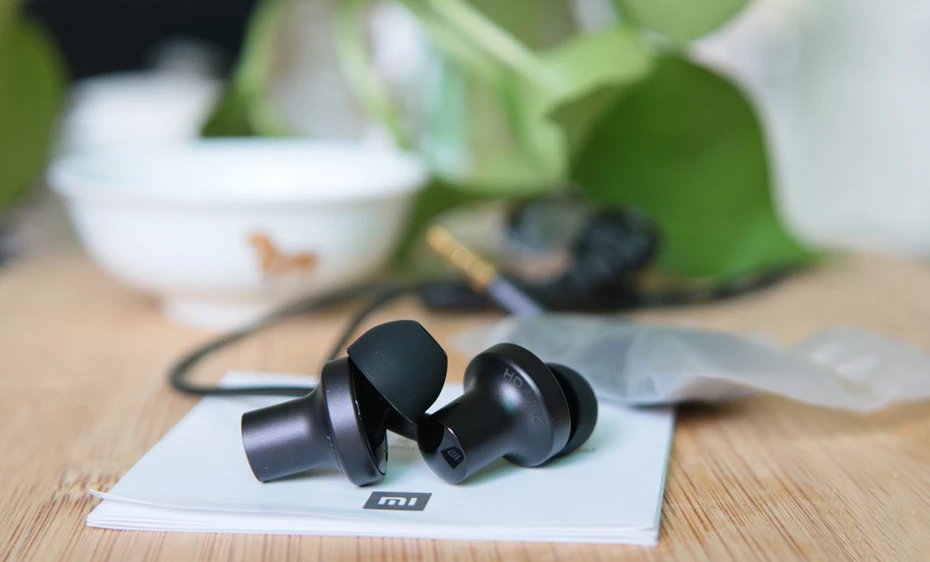 Xiao mi Original Hybrid Pro 2 Наушники mi In-Ear наушники 2 с двумя драйверами гибридная технология проводное управление с mi c QTEJ03JY