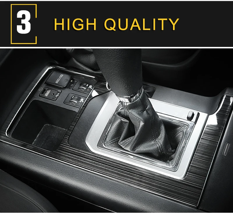 Карманго для Toyota Land Cruiser Prado 150 2010- Автомобильный держатель для чашки переключения передач панель накладка рамка наклейка хромированные аксессуары