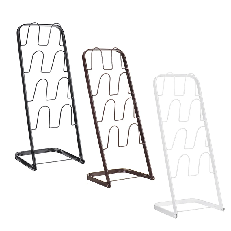 Многоуровневая стойка для обуви держатель тапочек из низкоуглеродистой стали