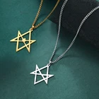 LIKGREAT Thelema ювелирное изделие из нержавеющей стали с символом шестигранника для мужчин, винтажная религия, талисман, амулет, ювелирные изделия