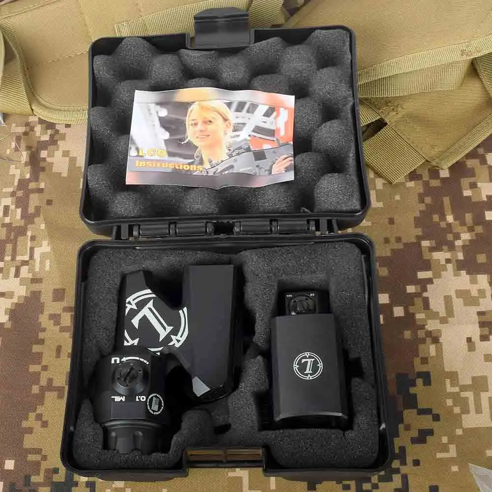 Двойной оптический прицел-лупа для винтовки с LCO красной точкой | Спорт и