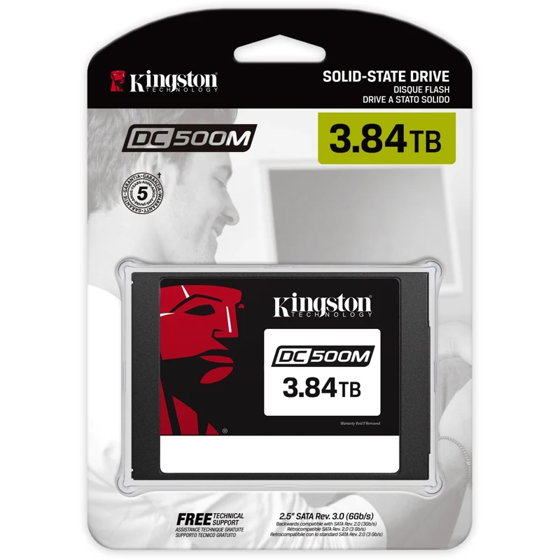 Твердотельный накопитель Kingston DC500M SEDC500M/3840G SSD 2.5" 3.84Tb SATA-III | Компьютеры и офис