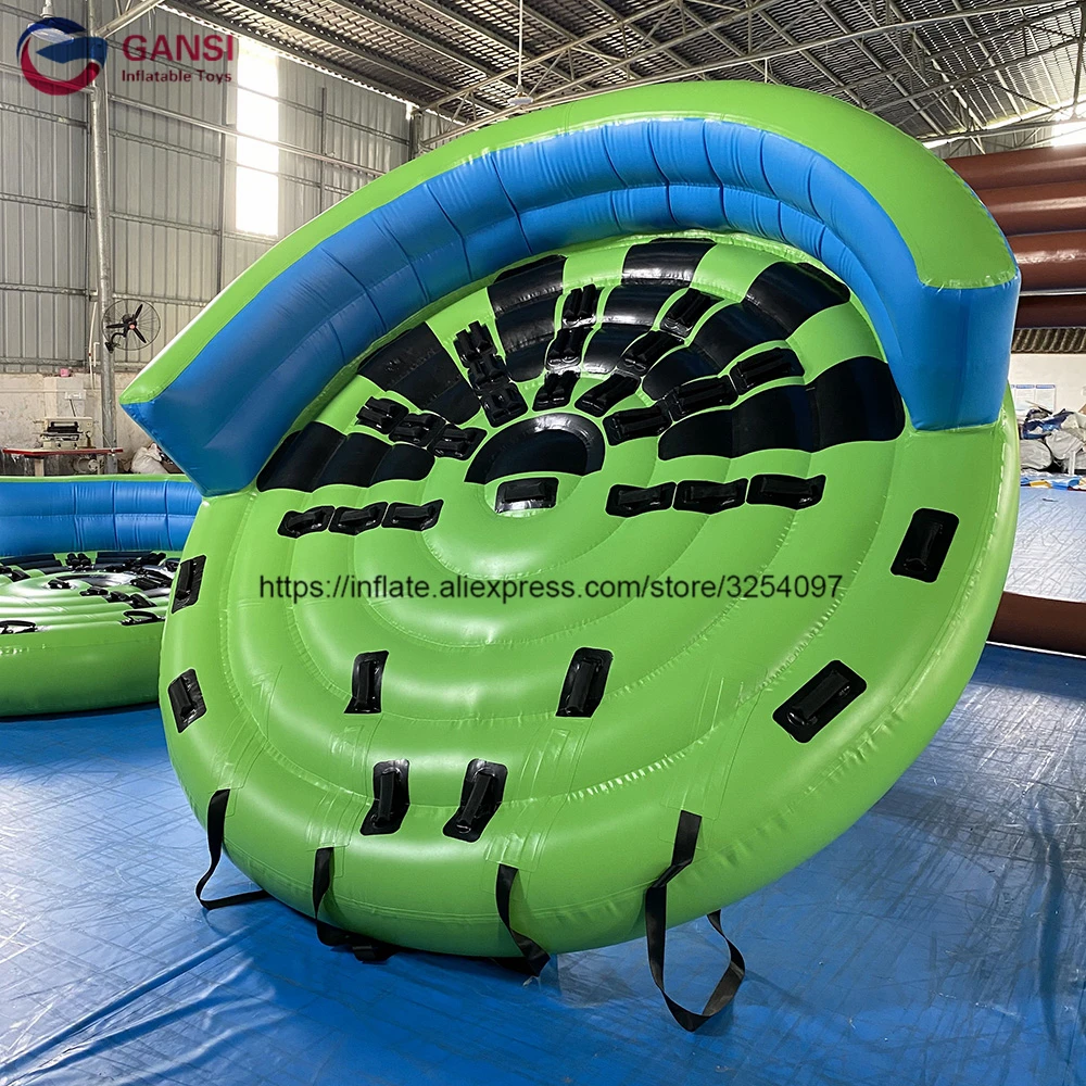 New design crazy inflatable sofa couch boat water sport flying inflatable towable tube images - 6