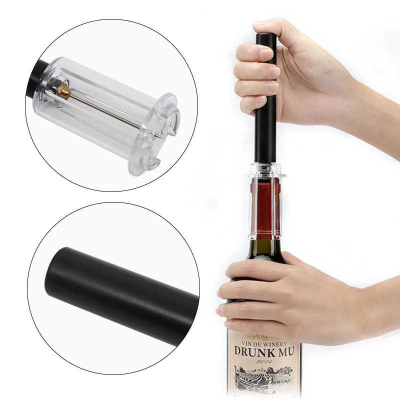 Штопор для красного вина вакуумный штопор с резаком фольги воздушным давлением