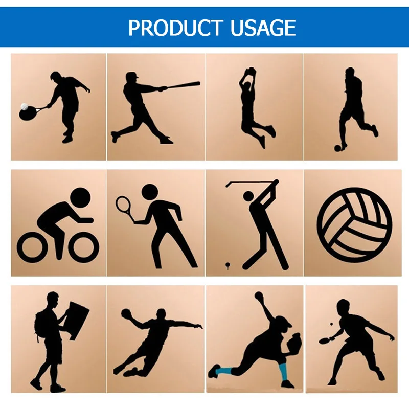 

1 Pair Thick Kneepad Extreme Knee Pad Eblow Brace Support Lap Knee Protector for Football Volleyball Cycling Sports M2