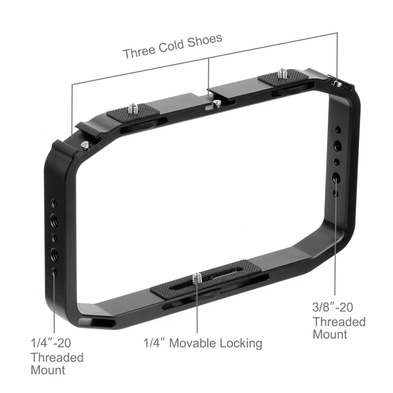 Кран с двойной ручкой стабилизация видео клетка держатель Поддержка телефона