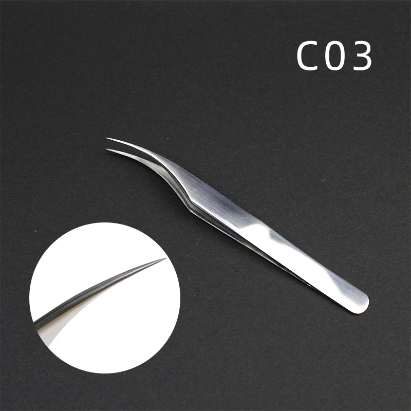 MAYSHIKOU Пинцет для наращивания ресниц инструменты макияжа глаз зажим из