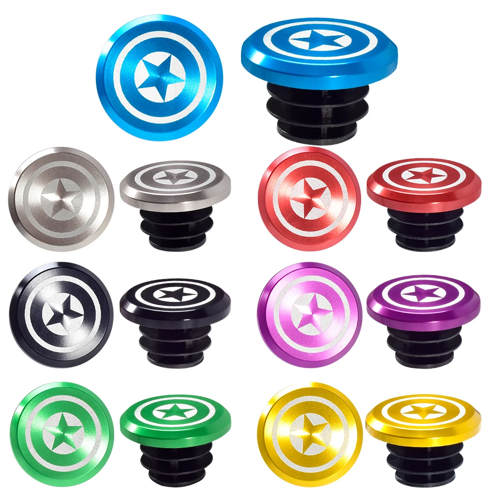 Велосипедная ручка колпачок торцевые вилки надутый дорожный руль для горного