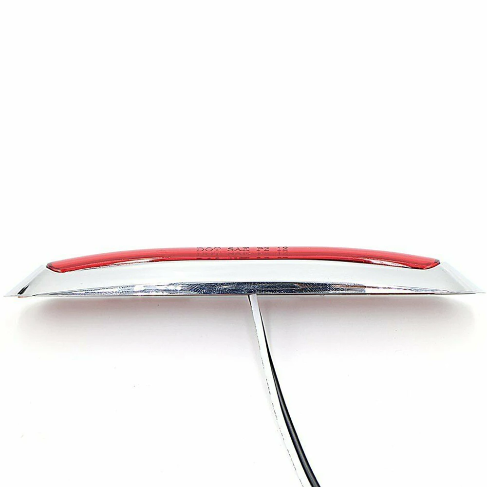 

10X Side Marker Lights 9 LED Clearance Light Truck Lorry Bus 12V/24V ABS 6.69x1.42x0.67 inch