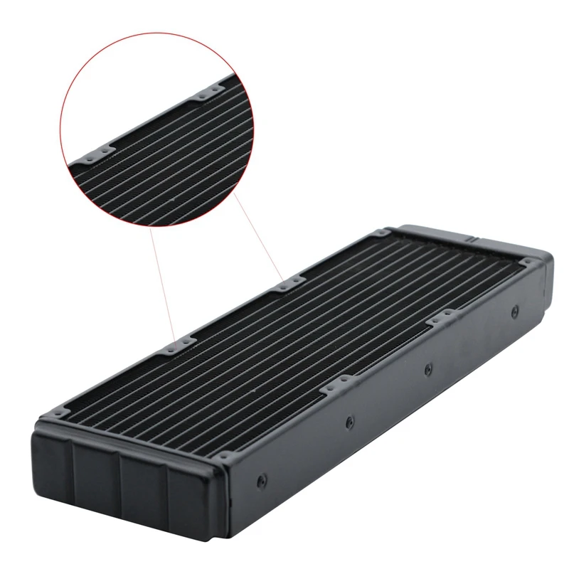 

FREEZEMOD SR-360SL Double Heat Sink 360mm Water Cooling Radiator 45 Super Thick Aluminum Radiator G1/4 Thread