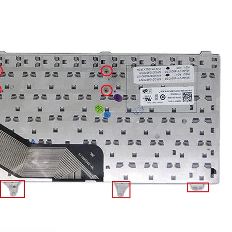Оригинальная клавиатура США без подсветки совместимая с Dell Latitude E5420 E5430 E6220 E6320 E6330