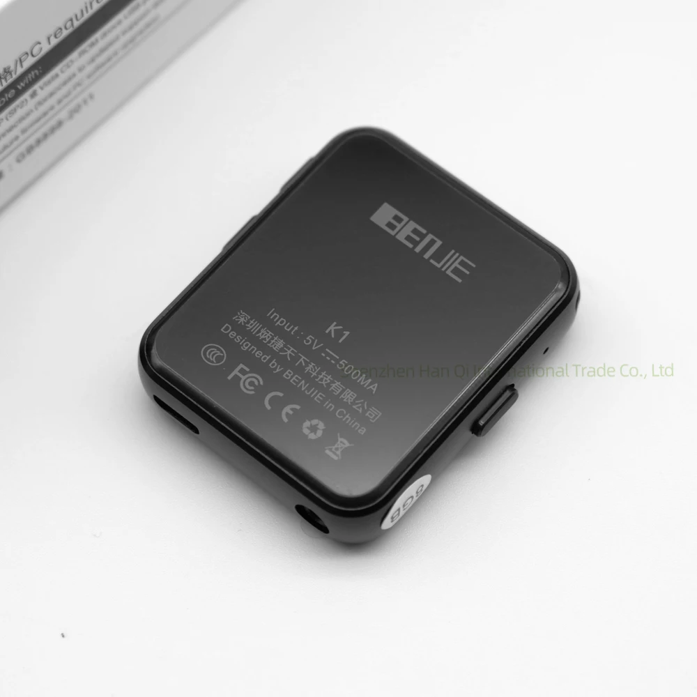 BENJIE K1 полный сенсорный экран Bluetooth MP3 плеер с fm-радио, рекордер, электронная книга портативный аудио 8 Гб 16 Гб мини клип музыкальный плеер