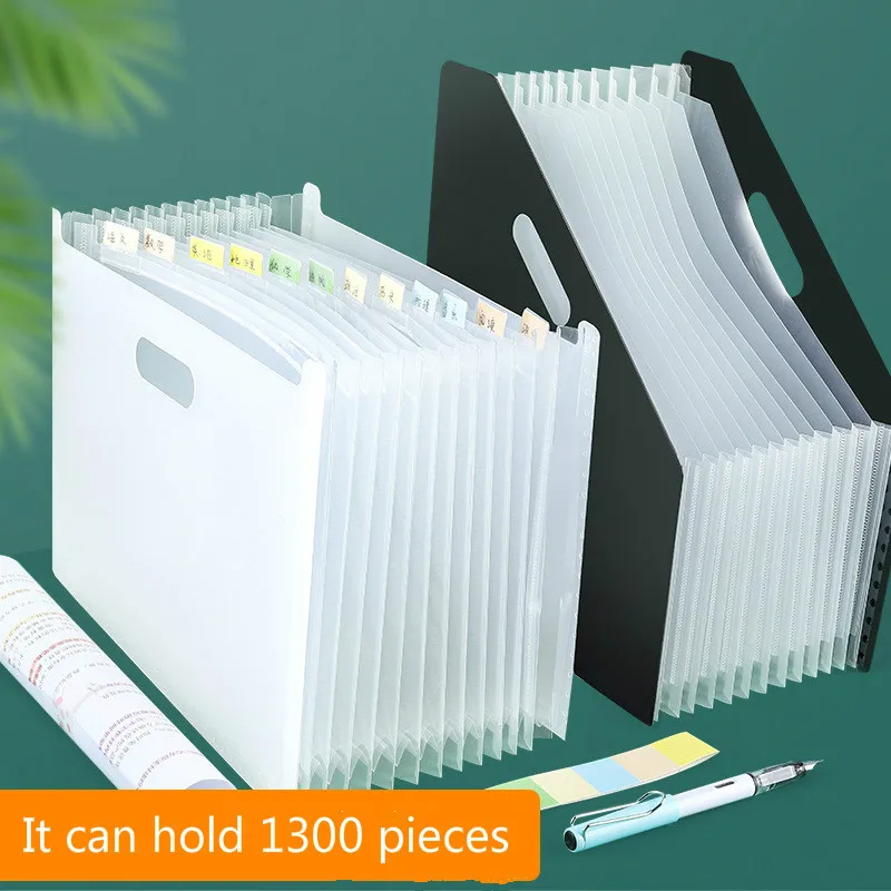 

Desk File Folder Document Paper Organizer Storage Holder Multilayer Expanding Box School Office Stationery