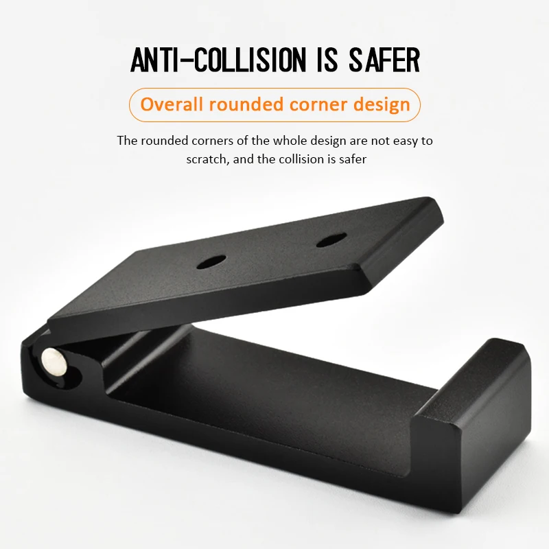 Роскошная Алюминий сплав Подставка для наушников Держатель настенная вешалка