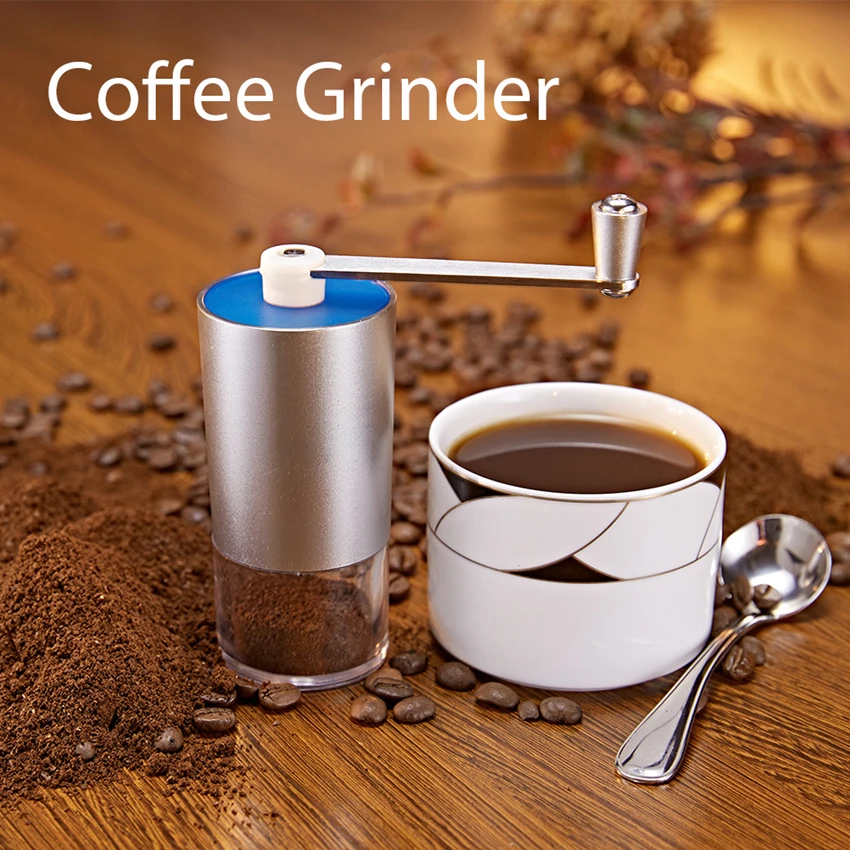 

HUIFA Manual Coffee Grinder Adjustable Ceramic Millstone Burr Mill for Home Office Travelling Grinding Machine