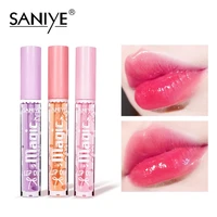 4g girls liquid glitter shimmer lip gloss non stick cup brighten lip color moisturizing long lasting metallic lip glaze