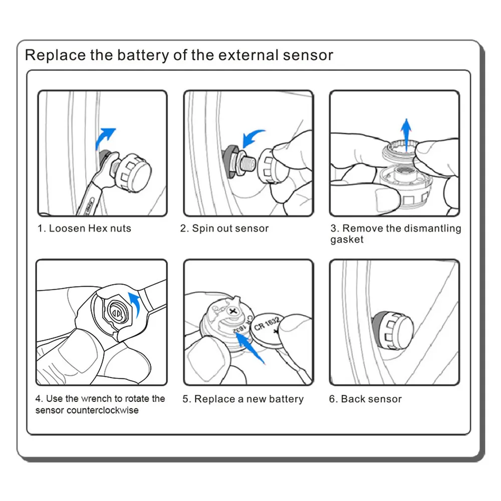 Система контроля давления в шинах прибор для с 4 внешними датчиками и USB-портом |