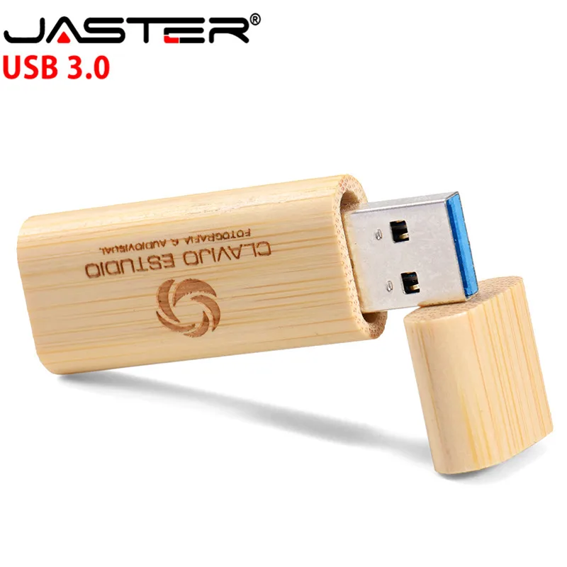 JASTER высокоскоростной деревянный логотип 32 ГБ 16 8 флеш-накопитель USB 3 0 карта