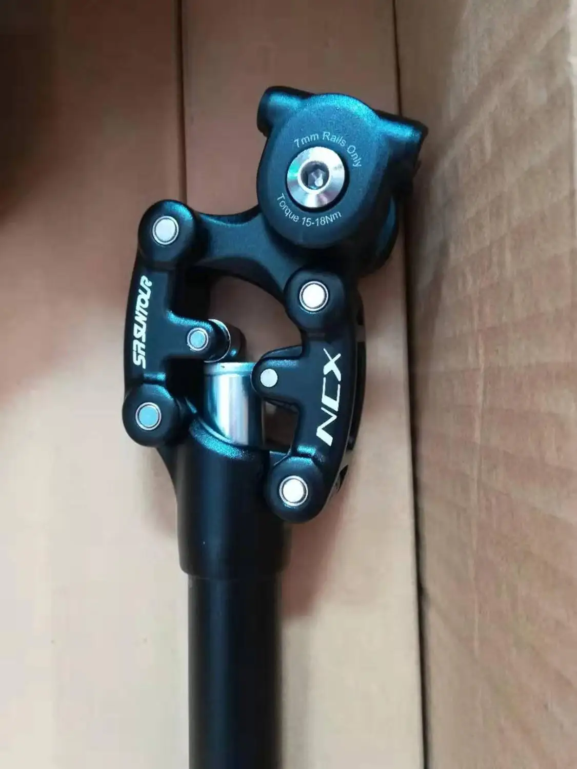 27.2 350 black NCX Подседельный штырь для бесплатной доставки SR Suntour NCX подвес Подседельный штырь для горных велосипедов - Цвет: 27.2 350 black