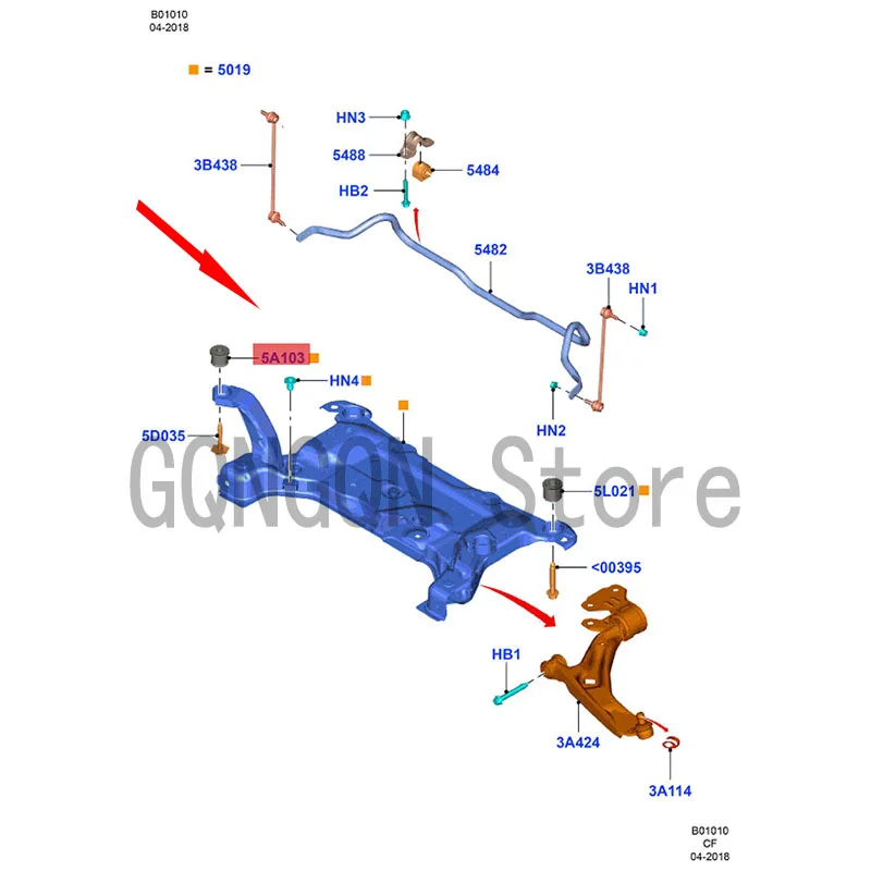 

CAR front axle rubber sleeve large septum For dMo nd eoF oc usE sco rtT our neo Tra ns it front balance bar rubber sleeve