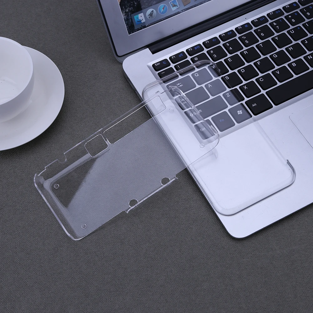 Чехол для Nintendo NEW 2DS XL прозрачный защитный чехол + экранная пленка ЖК экран защита