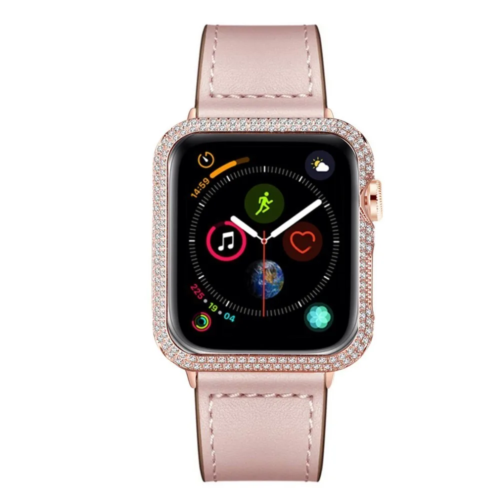 Ремешок для часов из натуральной кожи apple watch band 44 мм 42 38 40 iwatch series 5 4 3 2 1 браслет