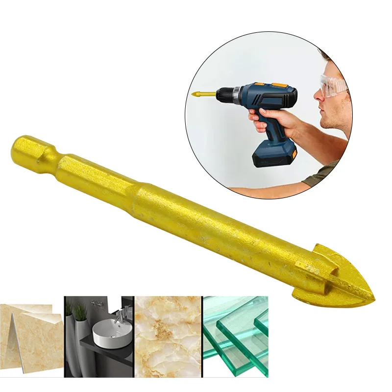 Сверло для стекла наконечник из карбида вольфрама резак керамической плитки с