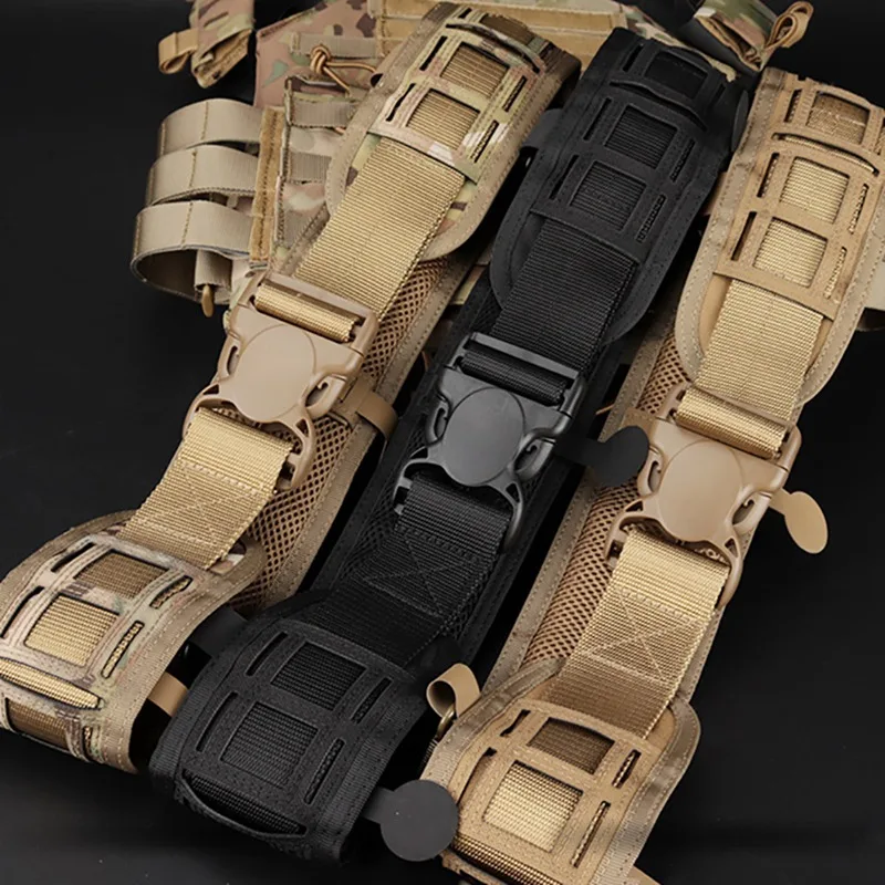 Tactical Waist Belt Water Resistant Adjustable Training Waistband Support For Molle System | Спорт и развлечения