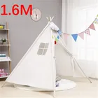 Детская палатка-вигвам, портативная палатка для детей, домик для детских игр, детские палатки с светодиодными фонариками, декоративный ковер