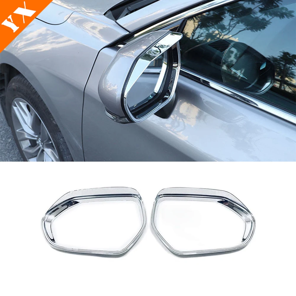 

Для Toyota Prius 2016-2018 2019 2020 аксессуары для боковой двери автомобиля поворотное зеркало заднего вида декоративная наклейка полоса крышка углерода/хром