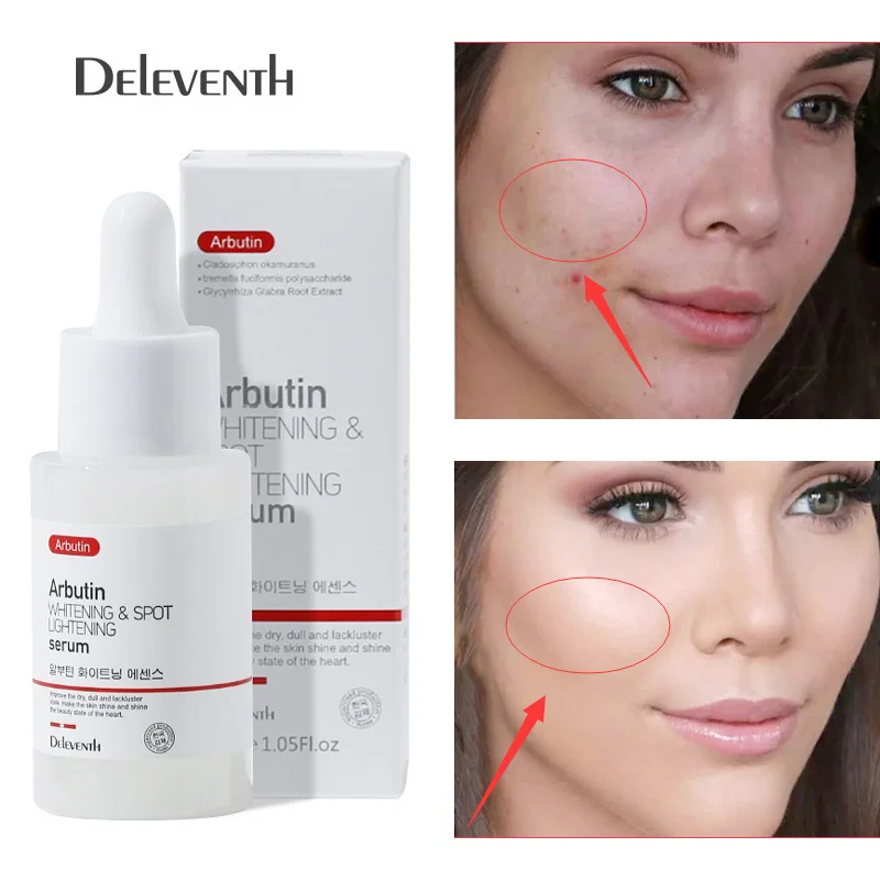 

Hyaluronic Acid Face Serum Anti-Aging Shrink Pores Fade Fine Lines Reduce Melanin Whitening Moisturizing Brighten Dry Skin Care