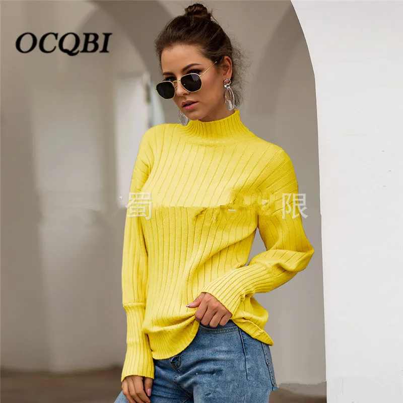 Женские свитера осень 2020 корейский свитер повседневный вязаный Модный пуловер