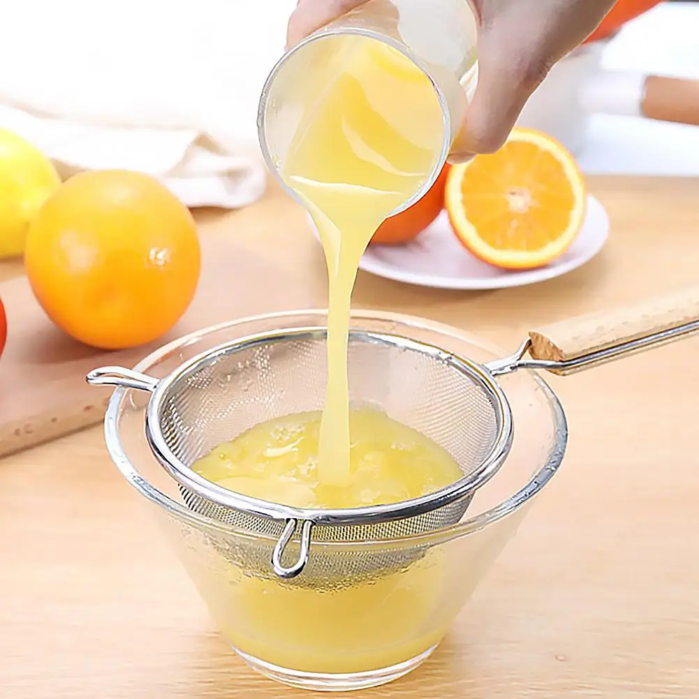 Кухонный фильтр из тонкой сетки для пищевых продуктов Дуршлаг-сито нержавеющей