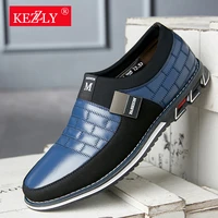 kezzly plus size 38 46 new 2020 leather men casual shoes brand mens loafers moccasins breathable slip on driving shoes