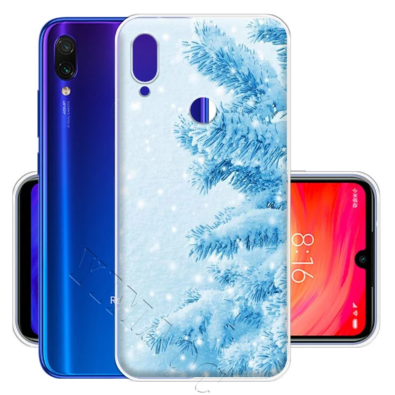 YIMAOC зимний Снежный чехол для телефона с пейзажем Xiaomi MI 9T 9 8 6 SE F1 CC9 CC9E A3 A2 A1 GO S2 K20 Pro