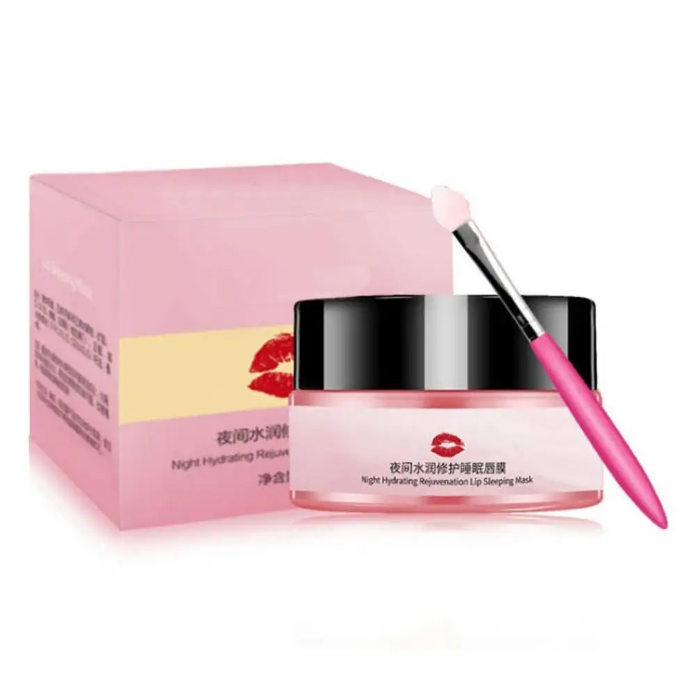 20 г увлажняющие маски для губ увлажняющий опресняющий бальзам кристально